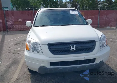 2005 Honda Pilot from USA, damaged, VIN 2HKYF1845H566997